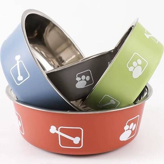 ظرف استیل ترمز دار با روکش چرم